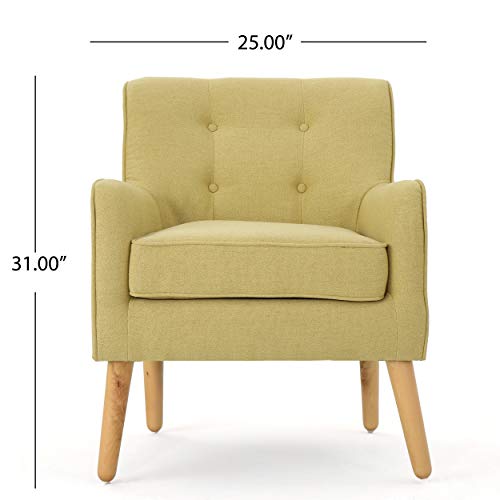 Christopher Knight Home Felicity MidCentury Fabric Arm Chairs, 2Pcs