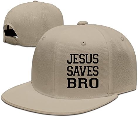 Jesus Saves Bro ChristianPlain AdjustableTrucker Hat Cap Classic