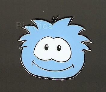 Light Blue Puffle Pin ....... from Disney's Club Penguin