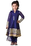 Ashwini Girls' Netted Salwar Suit