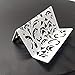 Metal Business Card Holder for Desk, Business Card Display, Cute Card Holder, Office Card Holder, White, Phone Holder
