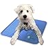 The Green Pet Shop Dog Cooling Mat - Pressure-Activated Gel Cooling Mat For Dogs, Medium Size - This Pet Cooling Mat Keeps Dogs and Cats Comfortable All Summer - Ideal for Home and Travel
