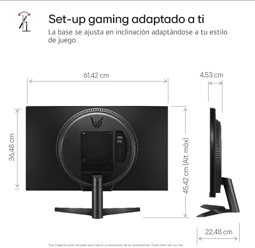 Lg 27gs60f-b - monitor de jogos ultragear, 27 polegadas, full hd 1080p, 1920x1080, amd freesync, compatível com nvidia g-sync, 180 hz, 1ms, 16:9, painel ips, preto