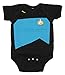 Star Trek The Next Generation Starfleet Uniform Baby Romper