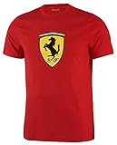Ferrari Red Classic Shield Tee Shirt