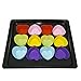 LAVAVIDA Silicone Cupcake Liners, 24 Pack 6 Colors Baking cups, Resuable and Nonstick Muffin Holder, Standard Size Cake Molds