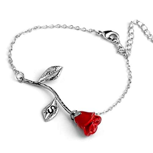 Beauty And The Beast Rose Bracelet