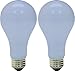 GE 97469 50/100/150-Watt 450/1150/1600-Lumen A21 3-Way Light Bulb, Frosted Reveal, 2-Pack