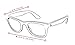 TREEHUT Wooden Bamboo Sunglasses Temples Half Frame Rim Clubmaster Retro Vintage Eyewewar