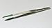 TWEEZERS SLIDE LOCKING RUBBER TIPPED 6-1/2