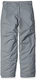 Columbia Big Boys' Ice Slope II Pant, Grey Ash, Small