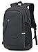Travel Laptop Backpack, Anti Theft Water Resistant School Backpack, Slim College Backpack with USB Charging Port Fits 15.6 inch Laptop & Notebook, Casual Backpack for Men/Women/Boys/Girls - Black
