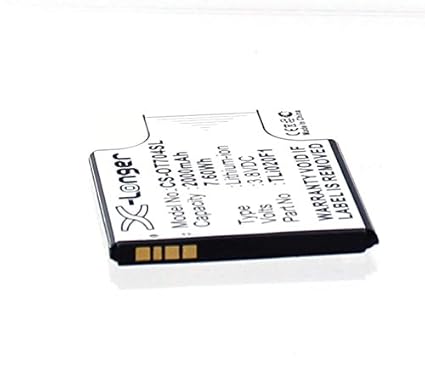 Akkuversum Ersatz Akku kompatibel mit ALCATEL ONE Touch 7040/7041D ersetzt Akkutyp: TLI020A1<br>