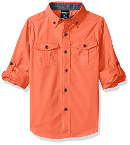 American hawk little boys  long sleeve chambray sport shirt (more…