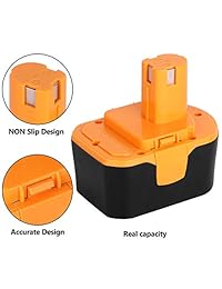 Batería de repuesto de 14,4 V 3000 mAh para Ryobi 130224010 1400144 1314702 SA14402 RY6201 CTH1442 1400671 1400669 FL1400 RY6202 130224011 HP1442M