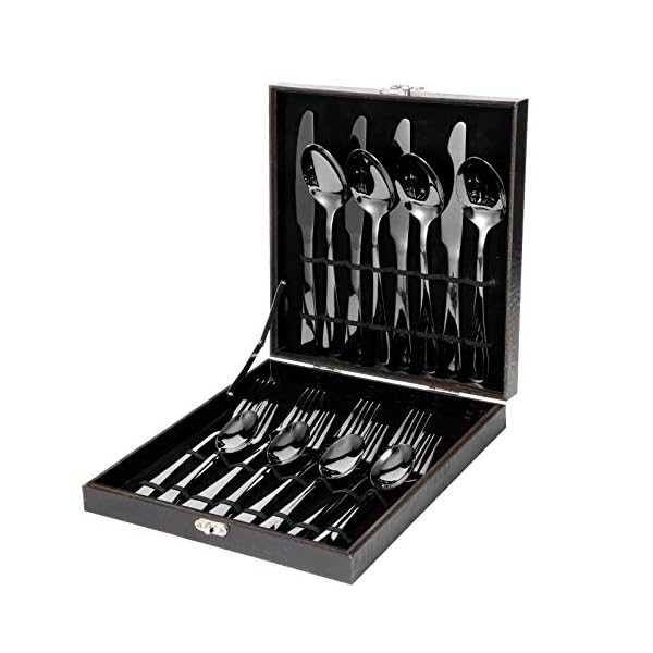 MingHing-20-Piece-Stainless-Steel-Cutlery-Set-Mirror-Finish-Tableware-Set-Service-for-4-Classic-Design-Cutlery-Set MingHing 20 Piece Stainless Steel Cutlery Set, Mirror Finish Tableware Set, Service for 4, Classic Design Cutlery Set
