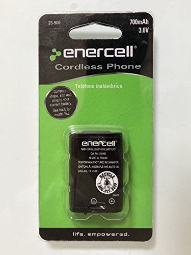 Enercell 3.6V/700mAh Ni-MH Phone Battery for Panasonic (23-906)