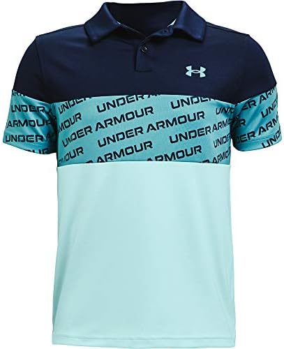 Under Armour Boys’ Performance Wordmark Golf Polo