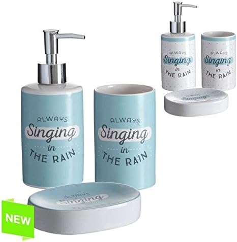 Dcasa - Set de baño Modernos inglés SINGINGde cerámica para ...