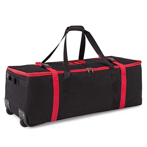 JLF | Airplane Friendly | Standard Checked Luggage | Lightweight Suitcase | 35" - 36" Travel Bag | Sized for 10', 11' Inflatable Stand Up Paddle Board SUP Kit (Wheeled Duffel Bag) - Thumbnail 2