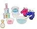 Unicorn Slime Accessory Kit with Slime Poop and Supplies- Best Gift for Girls-Ultimate Storage Container- stuff to make Fluffy,Squishy Crunchy Butter,Cloud, Foam,Glitter,Glow in dark Slime for kids
