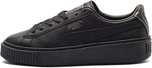puma basket platform euphoria black