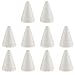 Jili Online 10 Pieces Cone Shape Styrofoam Foam Craft Creative DIY Handmade Party Decoration