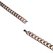 Healing Magnetic Copper Bracelet for Men Arthritis and Carpal Tunnel Double Energy Copped Bracelet Better for Blood Circulation 8.5