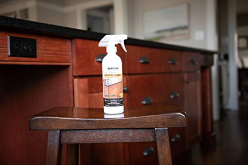 Bayes High-Performance Furniture, Cabinet Cleaner and Polish - Cleans, Conditions, and Preserves Fine Wood Furniture and Cabinetry - 16 oz