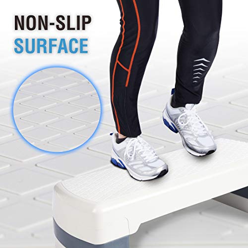 Ultrasport-Step-Board-Aerobic-Board-Multifunctional-Trainer-Height-Adjustable-Exercise-Stepper-Stepbench-Home-Stepper-Excellent-Home-Fitness-Workout-Equipment-Nonslip-Stepper