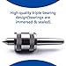 Atoplee 1pc MT2 Live Center Morse Taper Triple Bearing 2 Mt .0002