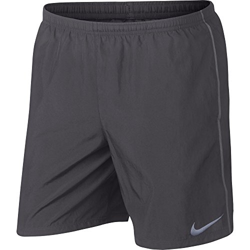 NIKE Men's 7" Running Shorts, Gunsmoke/Atmosphere Grey, X-Large