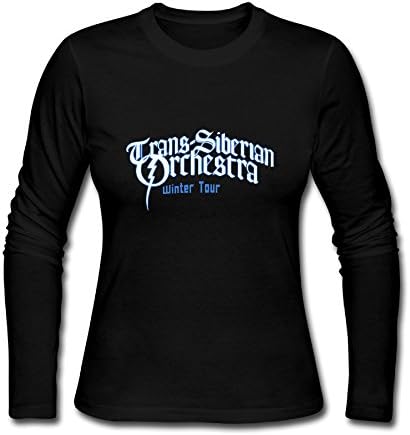 Trans-Siberian Orchestra Tour 2016 Design Womens Long Sleeve T-Shirts Black