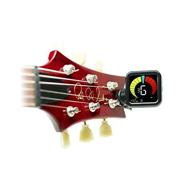 KLIQ UberTuner - Professional Clip-On Tuner for All Instruments (multi-key modes) - with Guitar, Ukulele, Violin, Bass… - Image 5