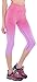 Women's Ombre Three-quarter Tights Capri Yoga Sport Workout Leggings Pants