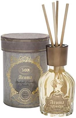 Amazon Sabon Aroma Reed Diffuser アロマ ルーム フレグランス パチュリラベンダーバニラ ｓサイズ 110ml リードディフューザー イスラエル発 並行輸入品 海外直送 Sabon サボン リードディフューザー