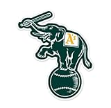 Oakland Athletics MLB car bumper sticker decal (4