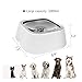 SCIROKKO Dog Water Bowl - No Spill Pet Slow Water Bowl, No Splash Slow Water Feeder for Dogs, Vehicle Carried - Dogs Cats Pets