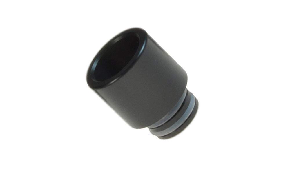 Armerah Stump 510 Drip Tip eCig Mouthpiece Short/Big POM Thermoplastic Single Black