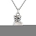 Godyce Boxing Gloves Necklace Jewelry Men Women Rose Gold/Silver Color with Gift Box - 19.6