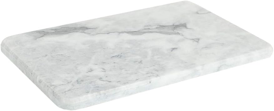 Amazon Com Home Basics Multi Purpose Pastry Marble Cutting Board