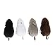 WinnerEco 4pcs Clockwork Mouse Toy,Wind Up Clockwork Racing Cute Plush Rat Mechanical Moving Funny Toy Play for Cat Dog Pet