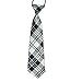Boys Neckties Formal Wear Pre-Tied Polyester Necktie Set Elastic Neck Strap Tie Set of 5, St3, One Size