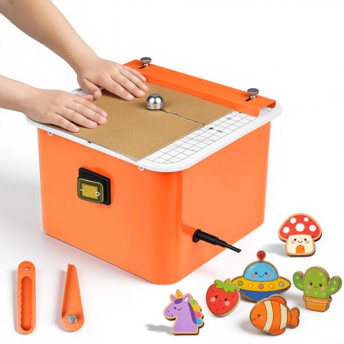 Safe Cardboard Cutter For Kids: Chomp 45w Bladeless Electric Saw Precisely Cuts 4mm Cardboard Stem Tool Ideal For 3D Models And School Projects