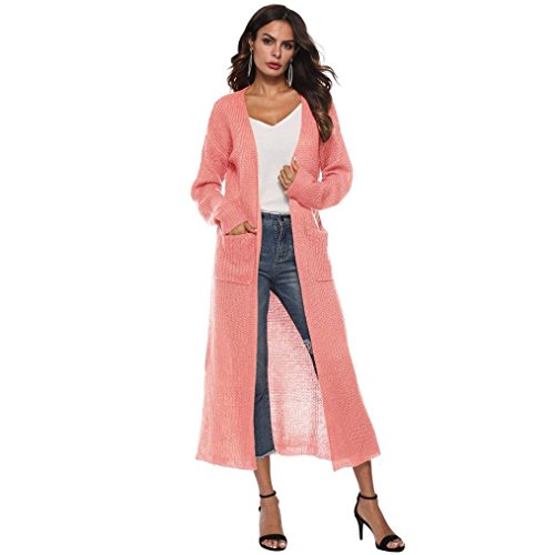 Besooly Women Open Cape Coat Blouse Kimono Coat Jacket Cardigan Long Coats Outerwears Autumn Sweater Long Sweater - Thumbnail 3