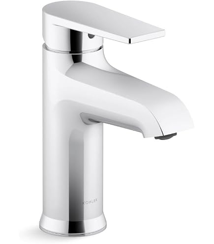Kohler K-46028-4-CP Taut Commercial Faucets, Polished Chrome