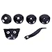 Dreamtop Magnetic Playdough DIY Clay Magnet Cube Creative Toy (Black)