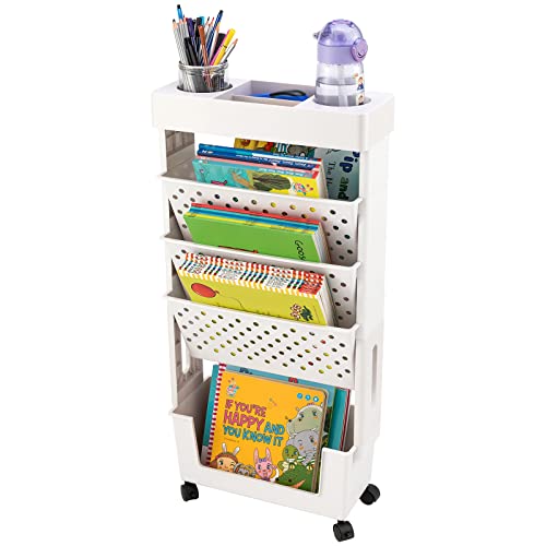 CINPIUK Rolling Office Paper Organizer, Mobile Book