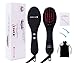 BOCCA Hair Straightener, 3 in 1 Ionic Hair Straightener Brush With Floating Heat Resistant Panel and Temperature Lock Function (black)