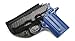 Rounded IWB Holster Fits: Sig Sauer P238 380 Holster - RH - Carbon Fiber Black Kydex - Concealment Express - American Made